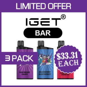 IGET BAR – 3500 PUFFS – 3 PACK