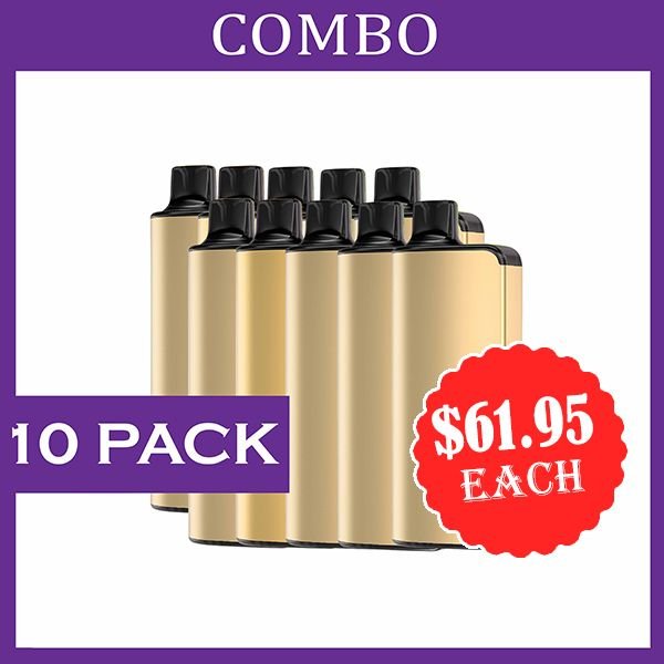 ALIBARBAR INGOT – 10 PACK- 9000 PUFFS