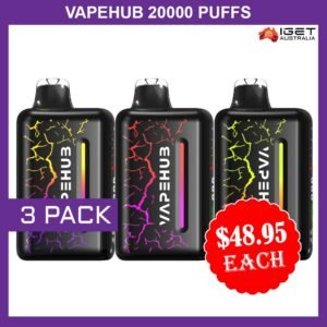 VAPEHUB 20000 PUFFS – 3 PACK