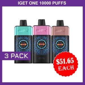IGET ONE 12000 PUFFS – 3 PACK