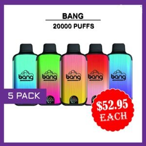 BANG – 5 PACK – 20000 PUFFS