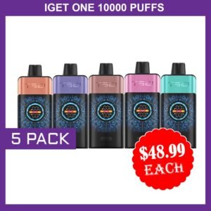 IGET ONE 12000 PUFFS – 5 PACK
