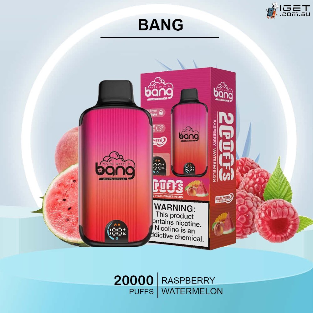 BANG – RASPBERRY WATERMELON – 20000 PUFFS