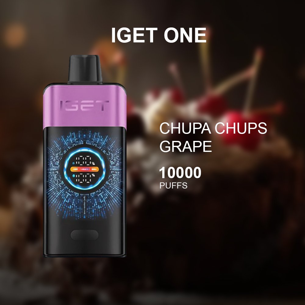 IGET ONE CHUPA CHUPS GRAPE β 12000 PUFFS