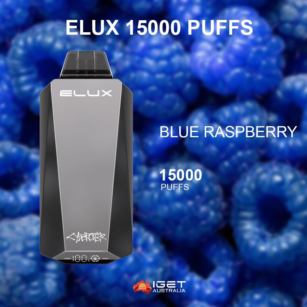ELUX BLUE RASPBERRY – 15000 PUFFS