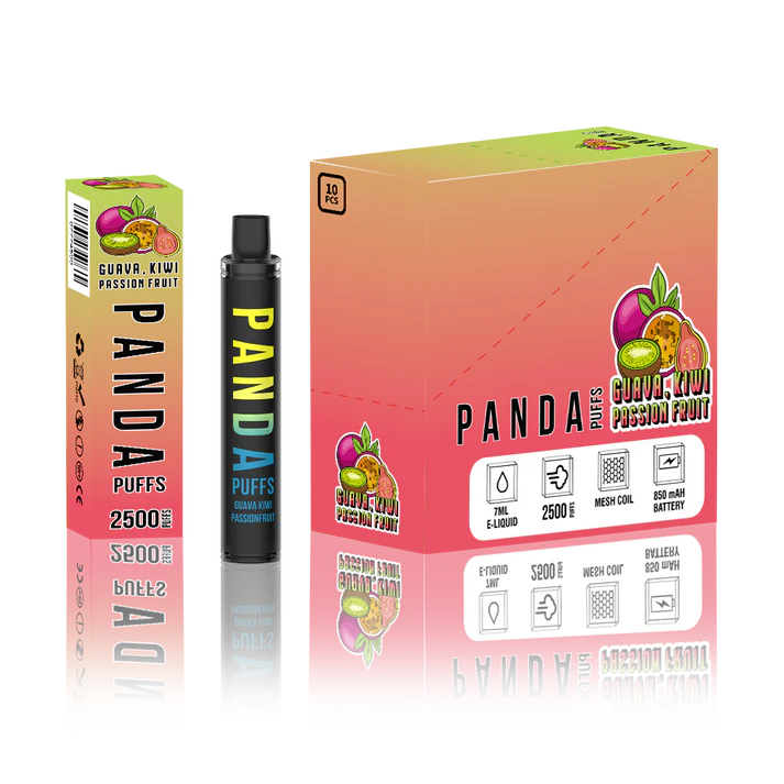 PANDA GUAVA KIWI PASSIONFRUIT – 2500 PUFFS