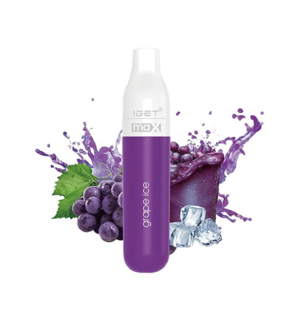 IGET MAX GRAPE ICE – 2300 PUFFS