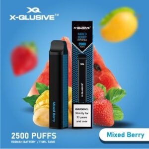 X-QLUSIVE MIXED BERRY – 2500 PUFFS