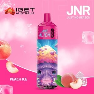 JNR ALIEN PEACH ICE – 10000 PUFFS