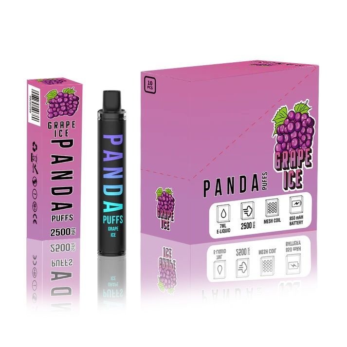 PANDA GRAPE ICE – 2500 PUFFS