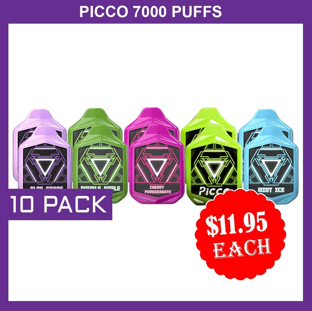 PICCO 7000 PUFFS – 10 PACK