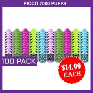 PICCO 7000 PUFFS – 100 PACK