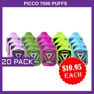 PICCO 7000 PUFFS – 20 PACK