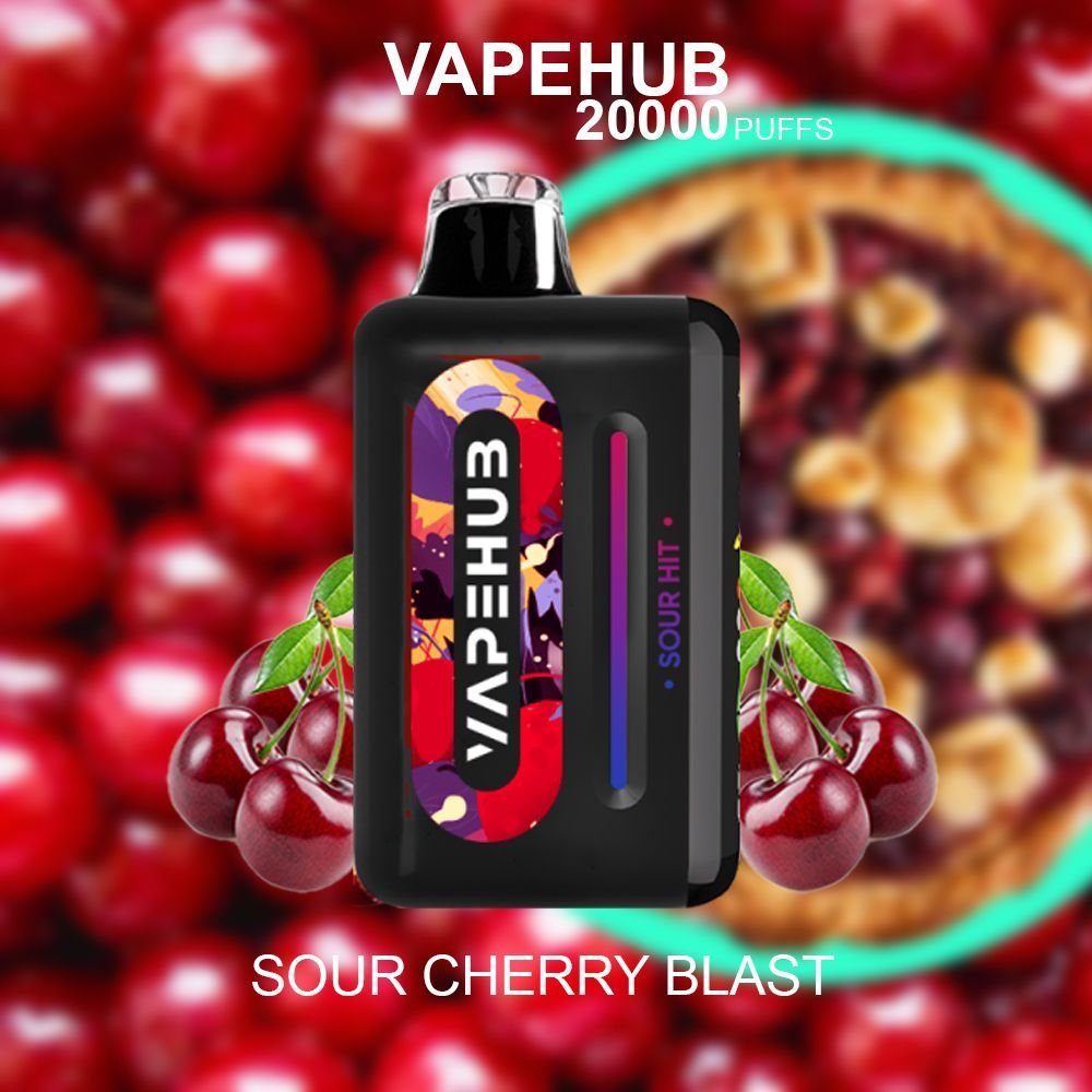 VAPEHUB SOUR CHERRY BLAST β 20000 PUFFS