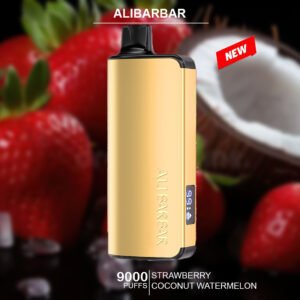 ALIBARBAR INGOT – STRAWBERRY COCONUT WATERMELON – 9000 PUFFS