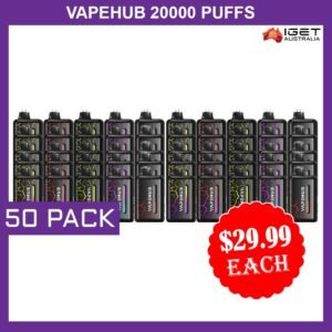 VAPEHUB 20000 PUFFS – 50 PACK