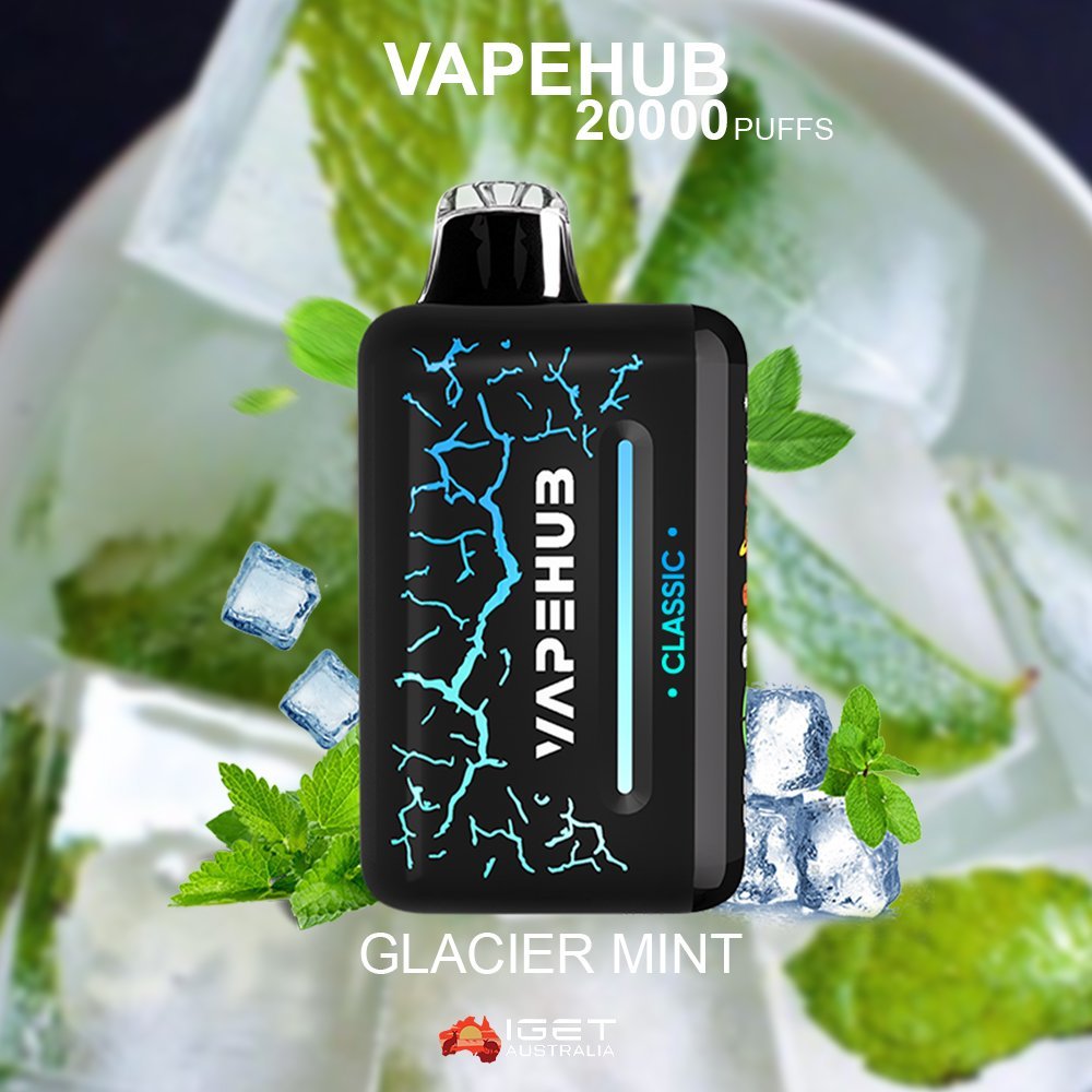 VAPEHUB GLACIER MINT – 20000 PUFFS