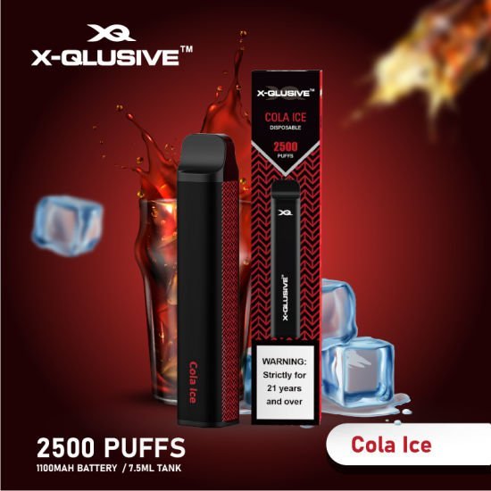 X-QLUSIVE COLA ICE – 2500 PUFFS