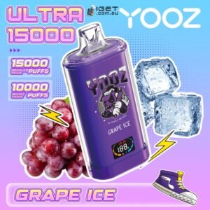 YOOZ ULTRA – GRAPE ICE – 15000 PUFFS