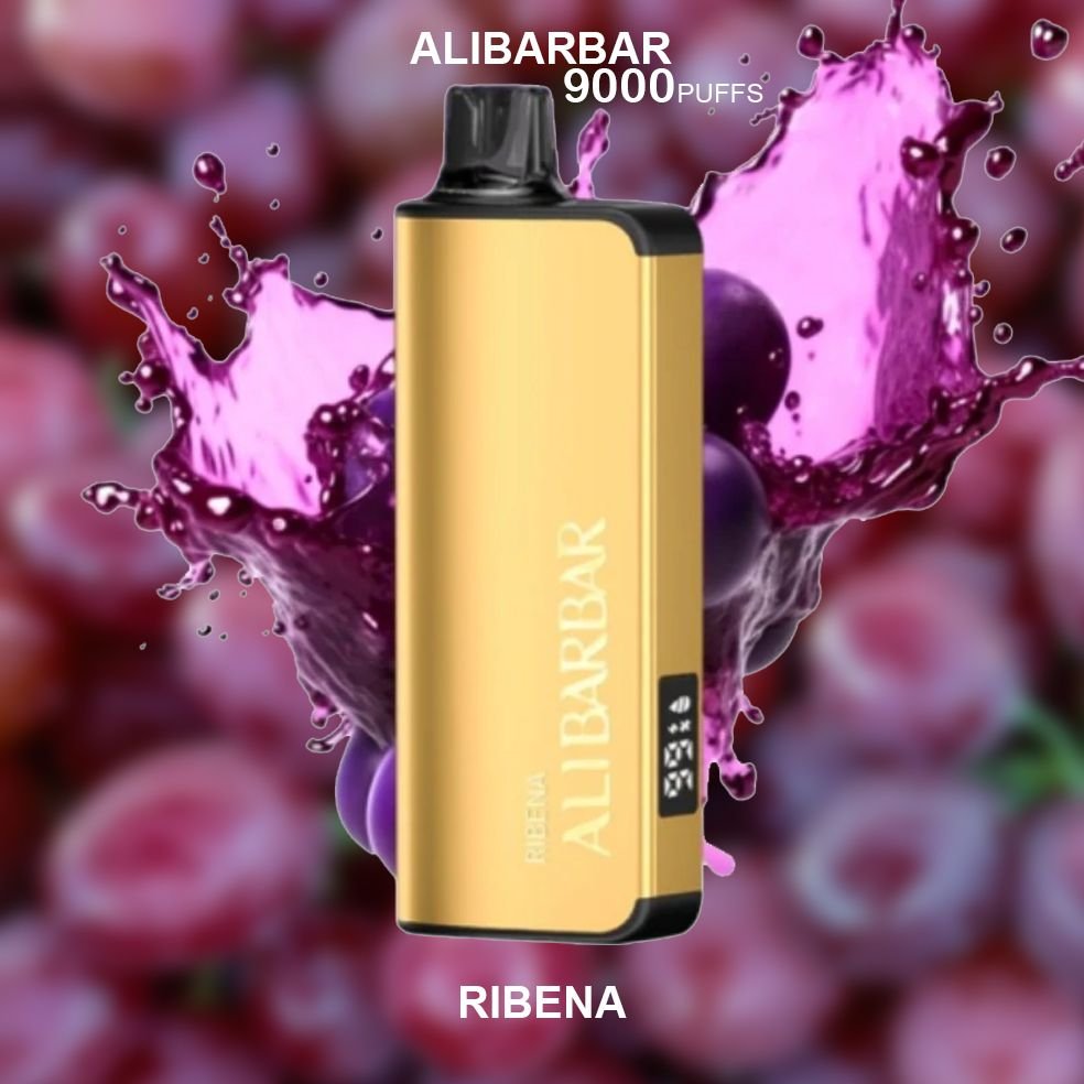 ALIBARBAR INGOT – RIBENA – 9000 PUFFS