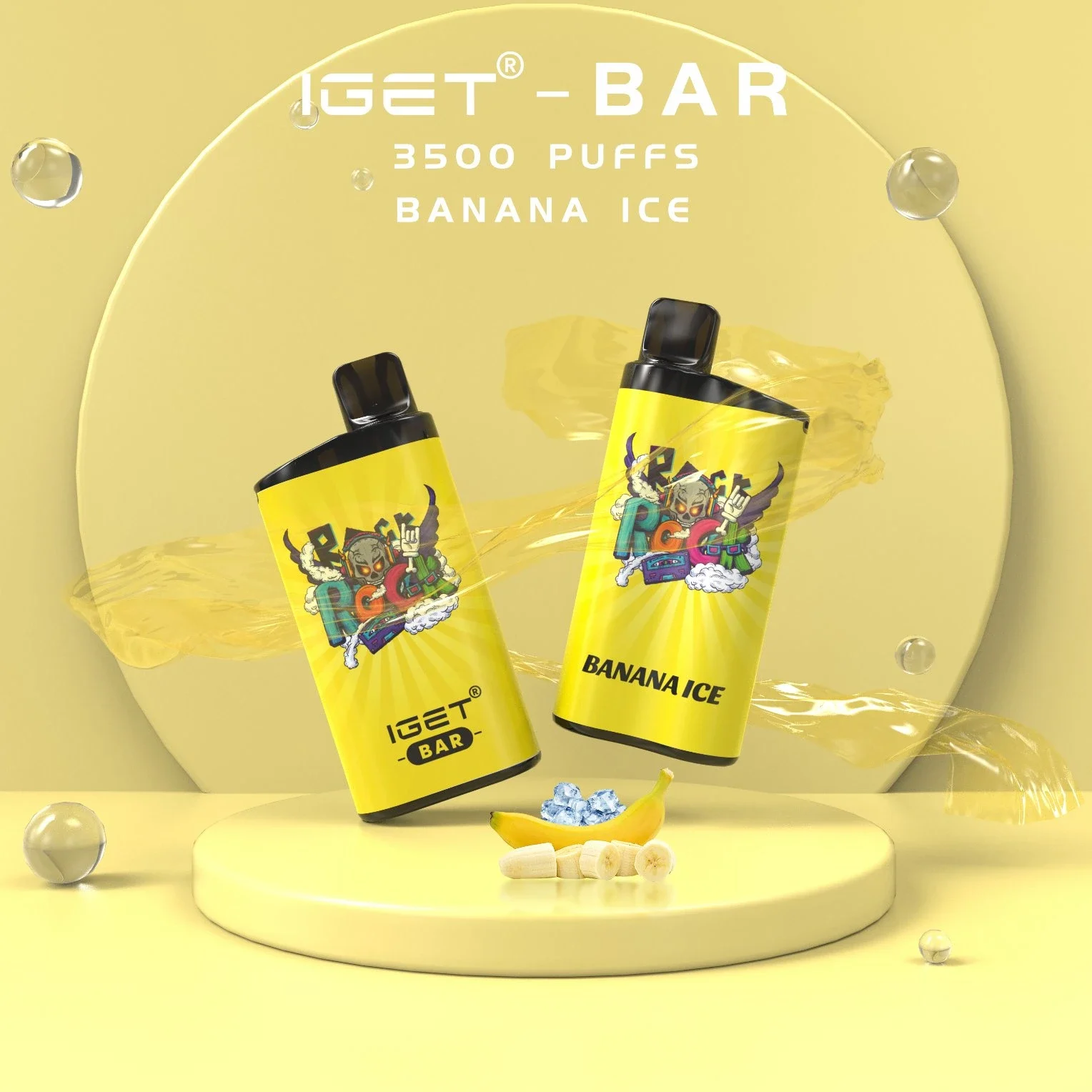 Banana Ice IGET Bar - Image 2