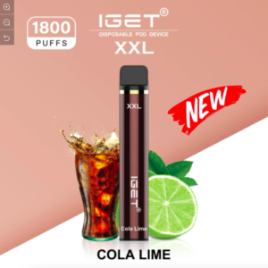 IGET XXL COLA LIME – 1800 PUFFS