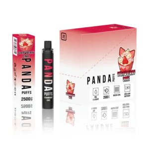 PANDA STRAWBERRY CAKE – 2500 PUFFS